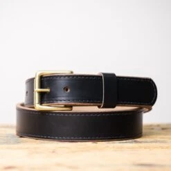 Nicks Heritage Belt 10-12oz-Black CXL