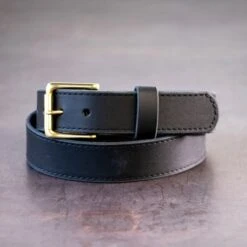 Steel Core Gun Belt Black