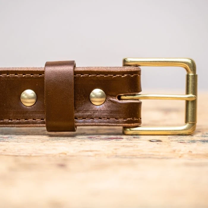 Nicks Heritage Belt 10-12oz-British Tan CXL - Image 2