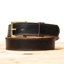 Nicks Heritage Belt 10-12oz-Brown Waxed Flesh CXL