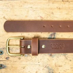 1964 Brown Classic Work Belt - Quick Ship!