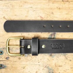 Black Classic Work Belt - Quick Ship!