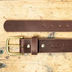 Walnut Classic Work Belt - Quick Ship!